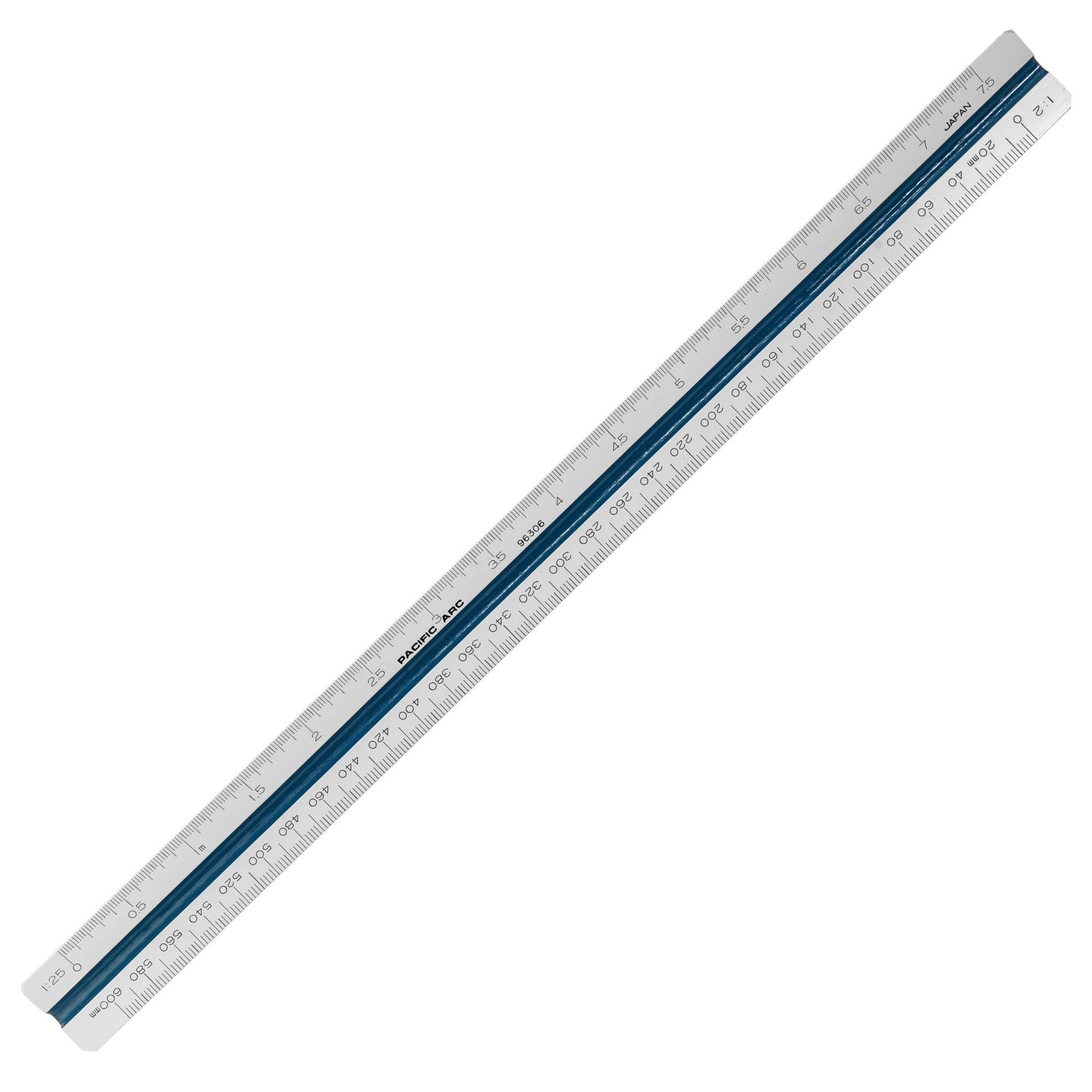 Pacific Arc Professional Bamboo Core Mechanical Engineer and Metric Scale Ruler 12 Inch and 30 cm, Japan, for Students and Professionals - Pacific Arc - Little Red General Store