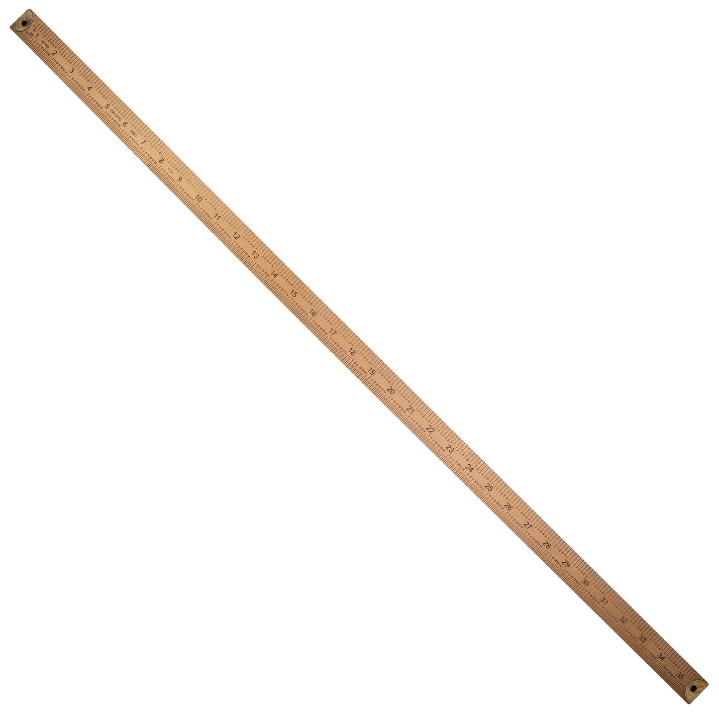 Classic Hardwood Ruler - Pacific Arc - Little Red General Store