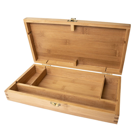 Pacific Arc, Salado Tool Box for Art Supplies, 12.5 Inch x 6.5 Inch x 2.25 Inch, 4 Fixed Compartments - Pacific Arc - Little Red General Store