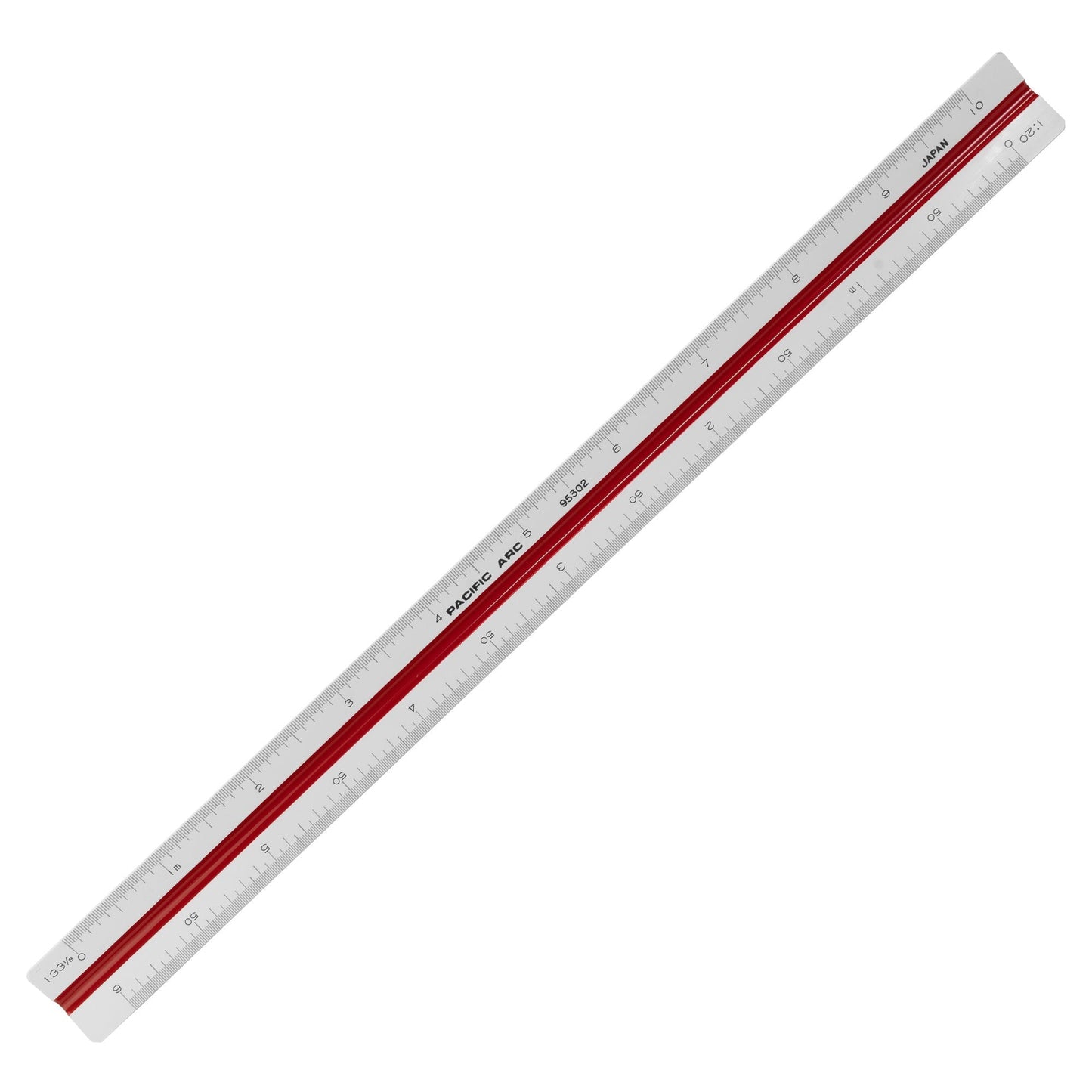 Pacific Arc Professional Architecture, Engineer, and Metric Triangular Scale, for professionals and students, premium quality triangular scale with multiple graduations - Pacific Arc - Little Red General Store
