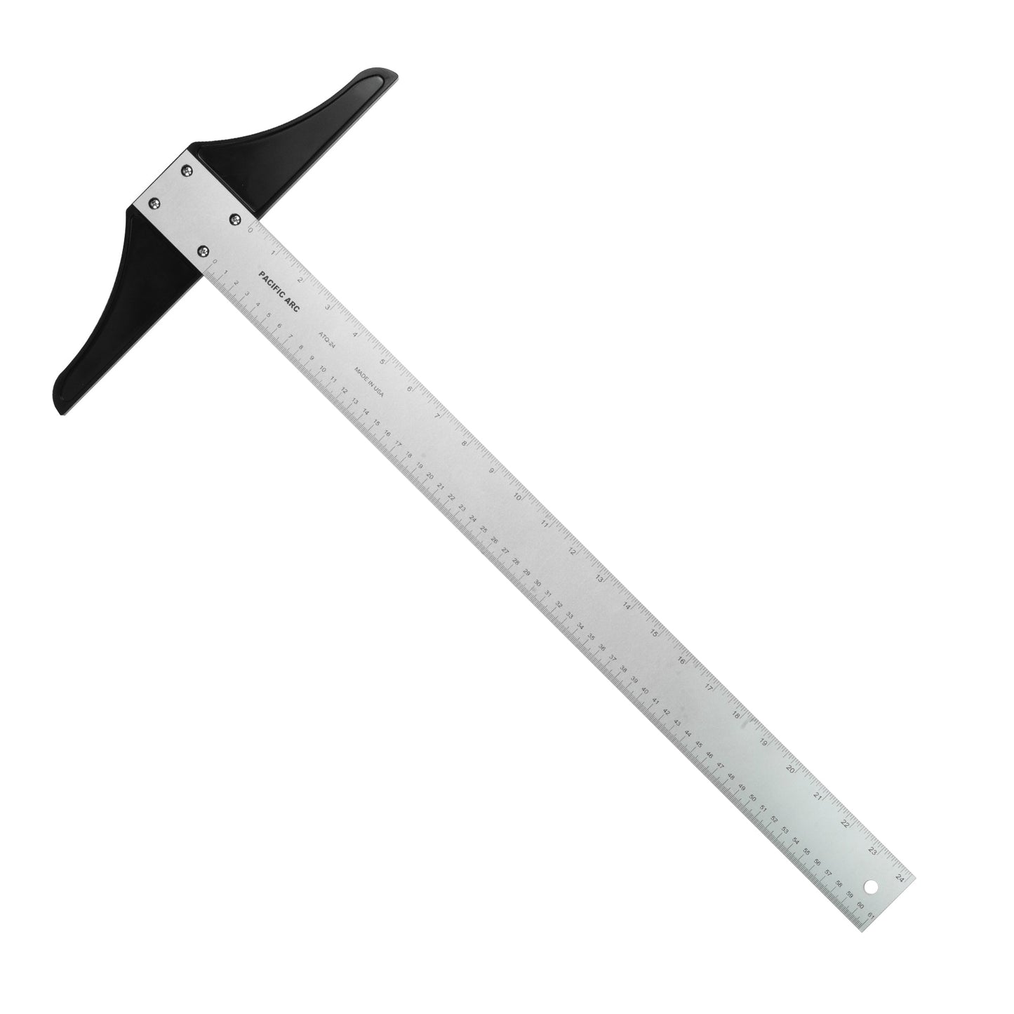 Pacific Arc: T - Square, Aluminum, Scholastic - inch/Metric 12" - 36" Drawing and Design tool for students and professionals, Great for Carpentry, Drafting Architecture, Engineering, and Art - Pacific Arc - Little Red General Store