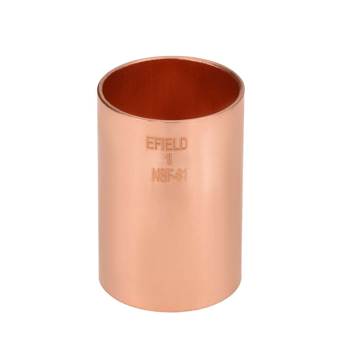 1" Copper Coupling, No Stop