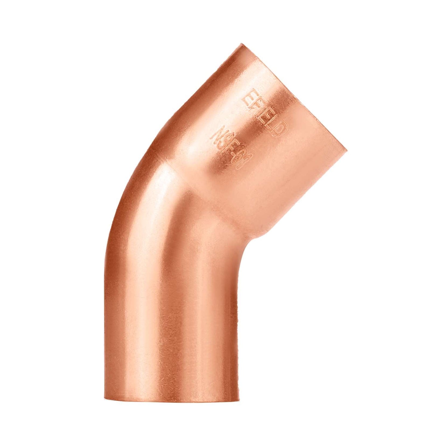 1" FTG x Copper 45° Street Elbow