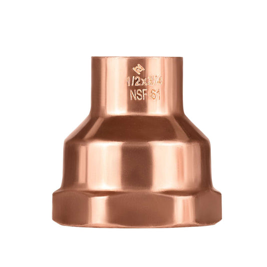 1/2" C x 3/4" FNPT Copper Female Adapter