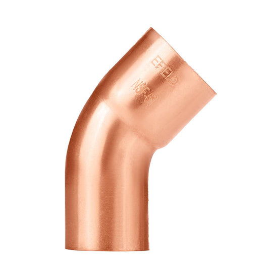 1/2" FTG x Copper 45° Street Elbow