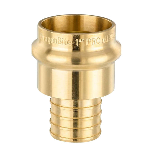 1" Press x 3/4" PEX Expansion Brass Adapter (Lead Free)