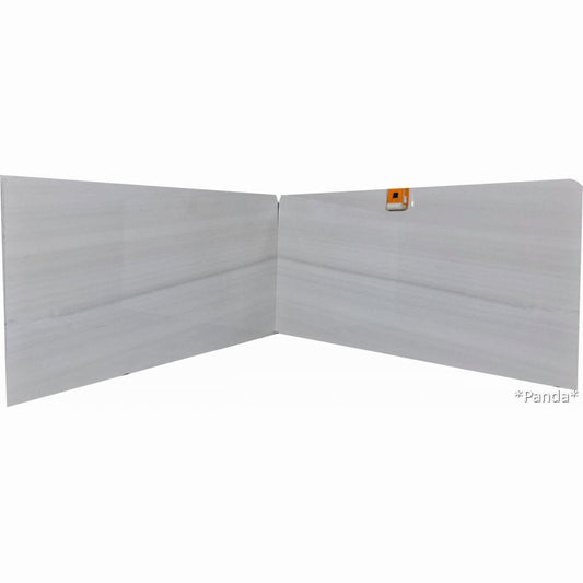Panda Classico White Bookmatching Marble Slabs Polished - Full Truckload