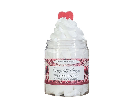 Passionate Kisses Whipped Soap