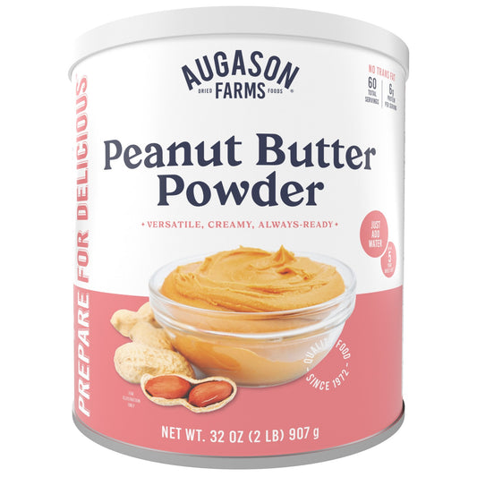 Peanut Butter Powder Can, 60 Servings