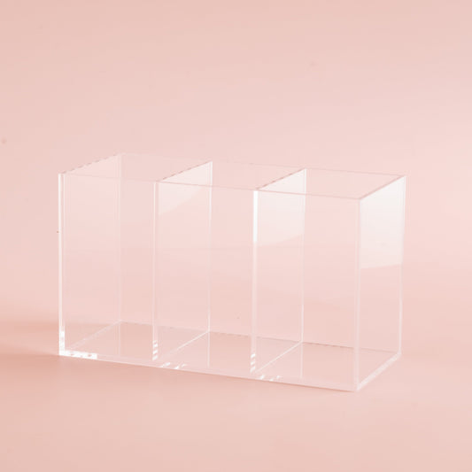 3 Compartment Pen Holder