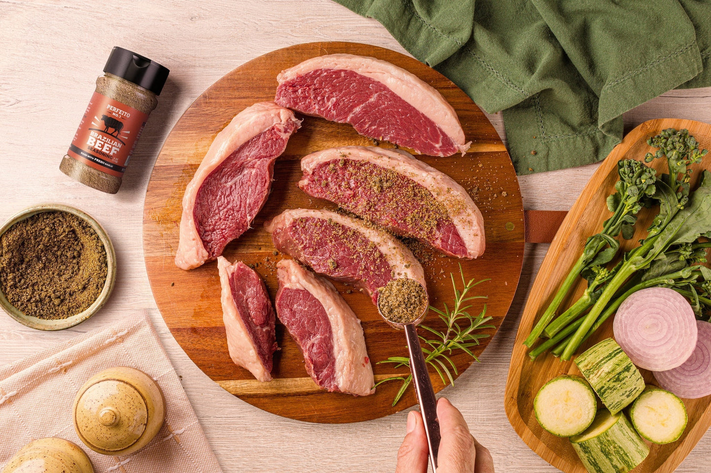 Perfeito Foods Beef Seasoning, 4 oz