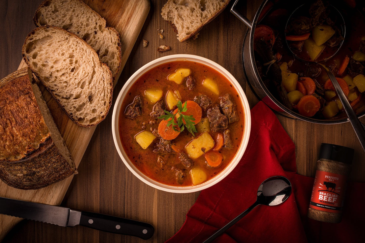 Perfeito Foods Beef Seasoning, 4 oz