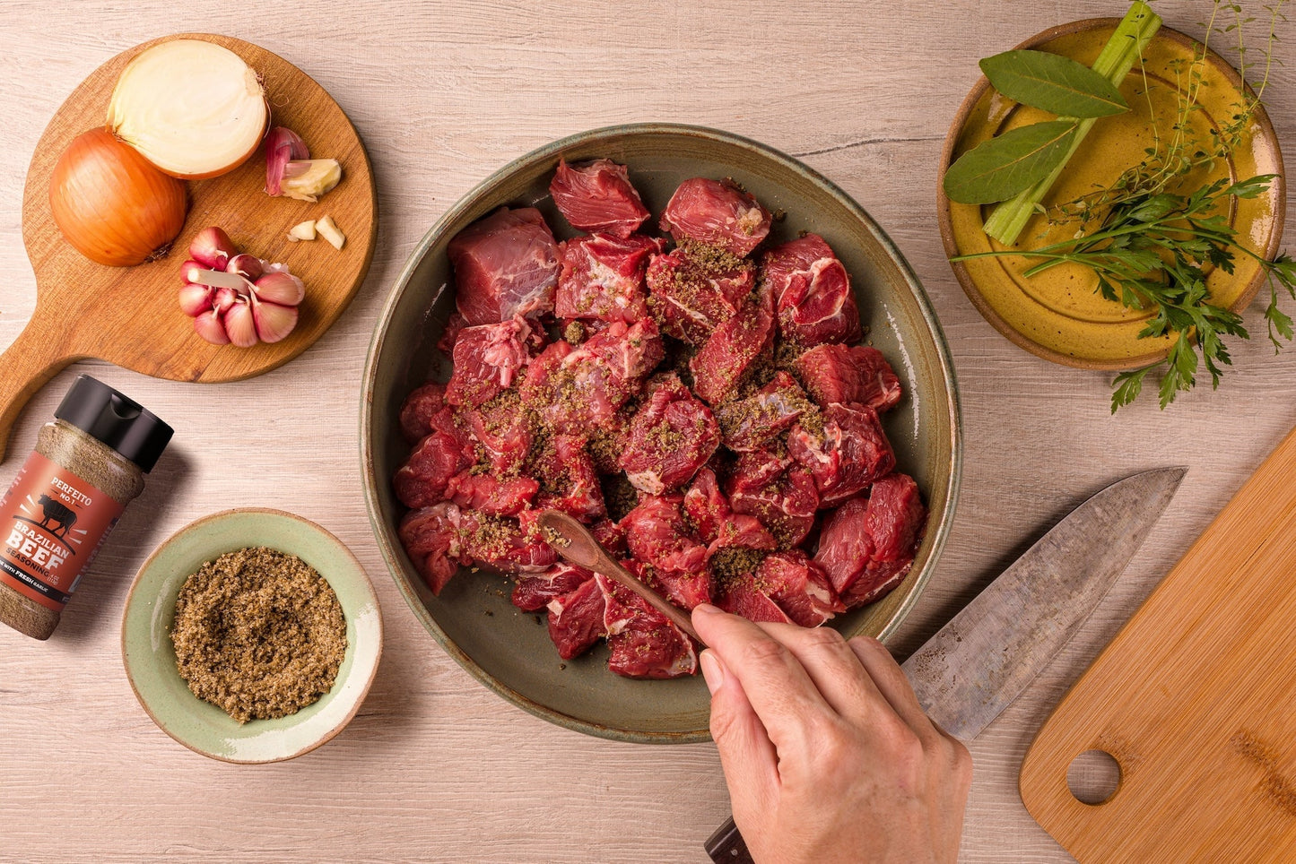 Perfeito Foods Beef Seasoning, 4 oz