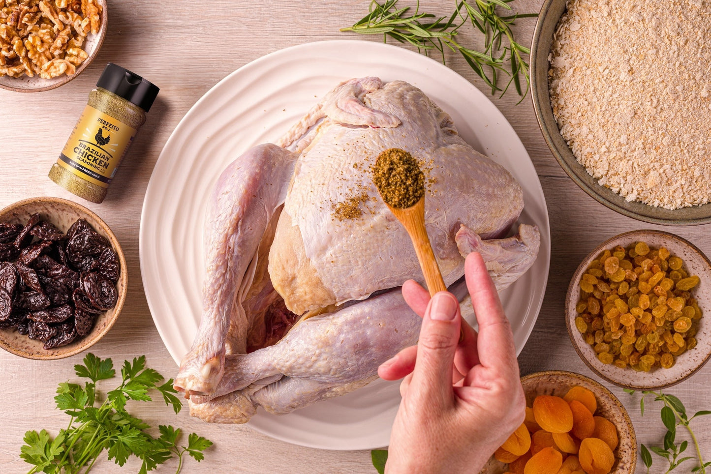 Perfeito Foods Chicken Seasoning, 4 oz