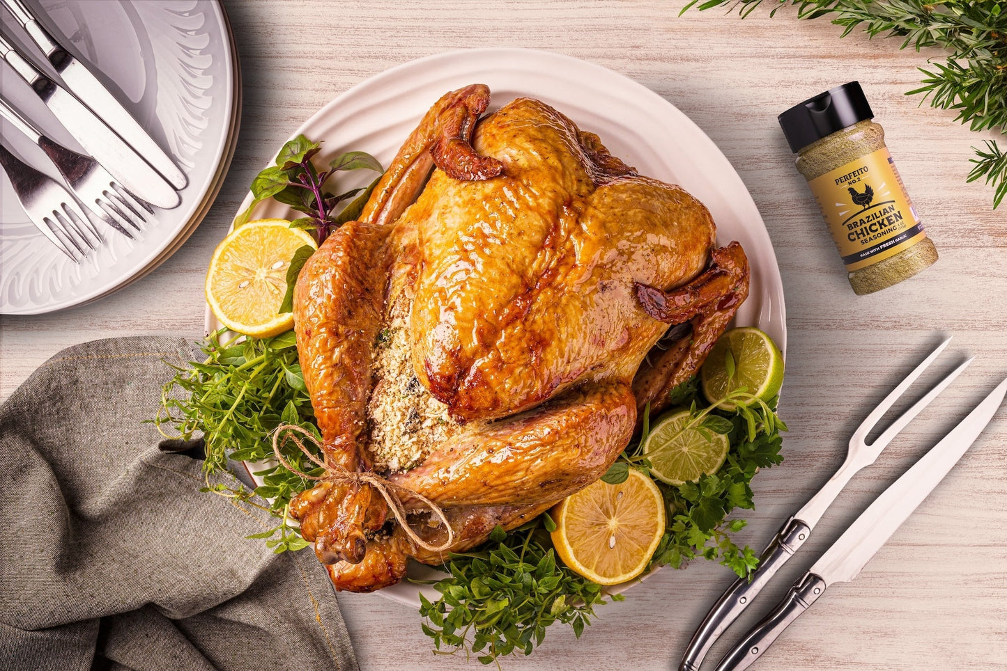 Perfeito Foods Chicken Seasoning, 4 oz