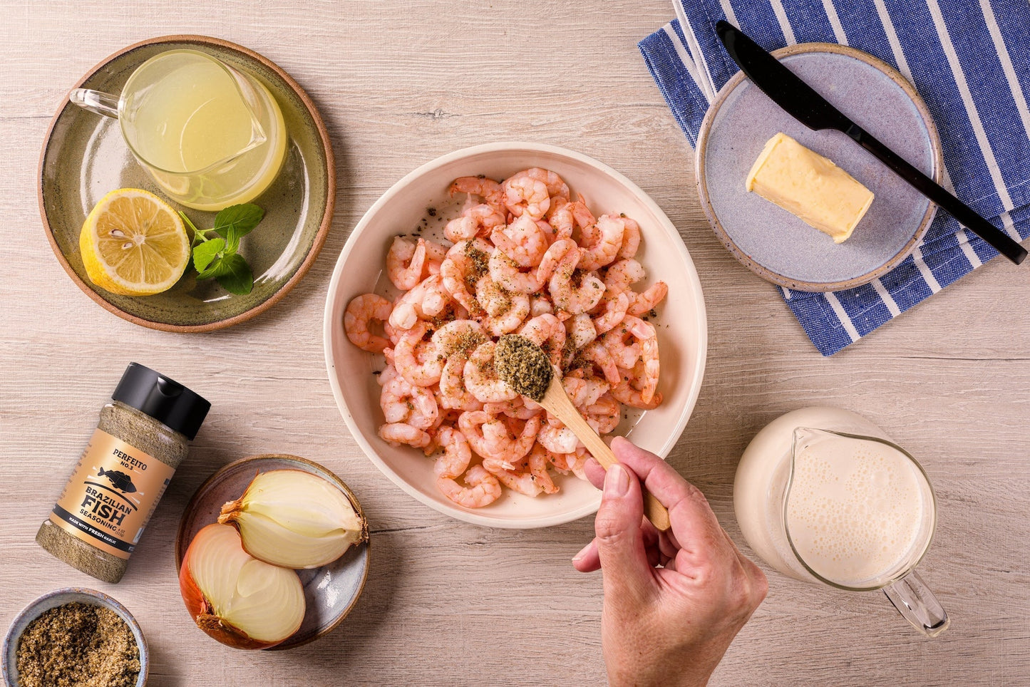 Perfeito Foods Fish Seasoning, 4 oz