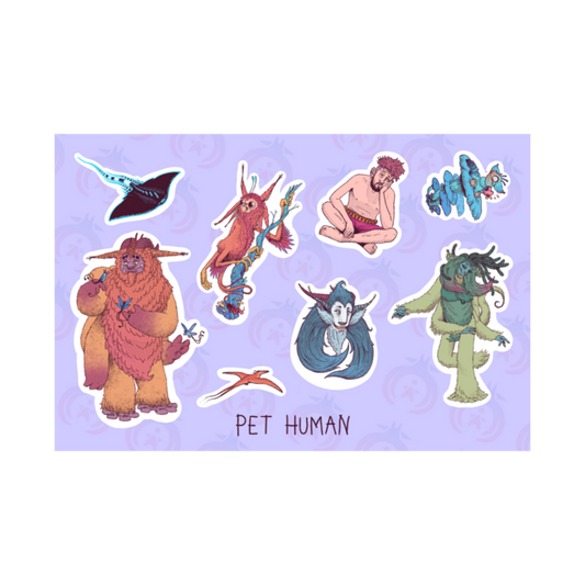 POS Variant Sticker Sheet - Periscope Entertainment - Little Red General Store