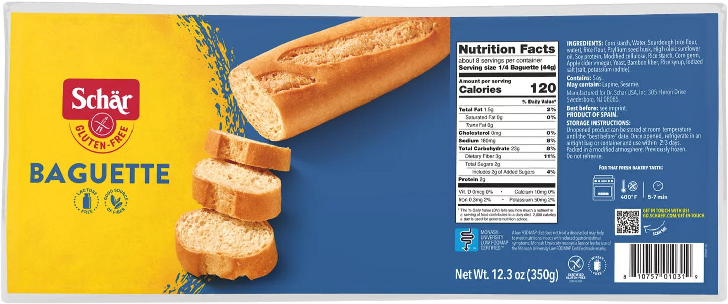 Schar Baguettes - 2 pack