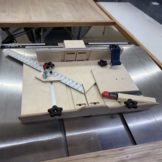Flagship Table Saw Sled Delivered in a Box! - Full Size