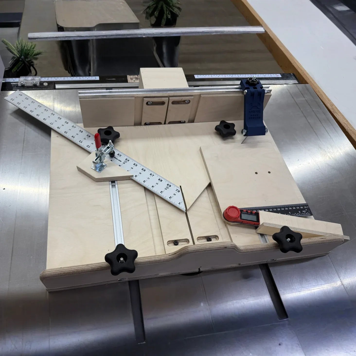 Flagship Table Saw Sled Delivered in a Box! - Compact Size