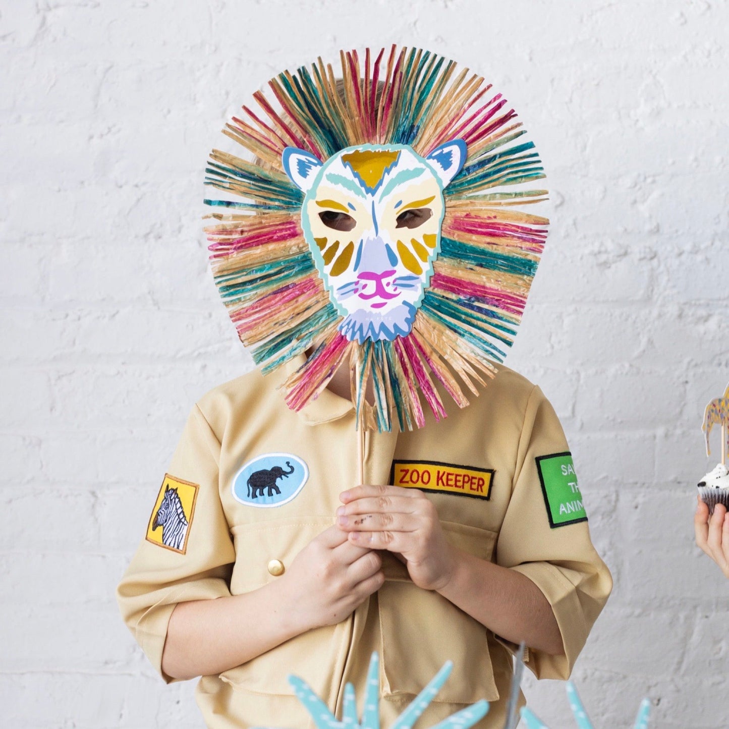 Safari  Lion Masks (4)