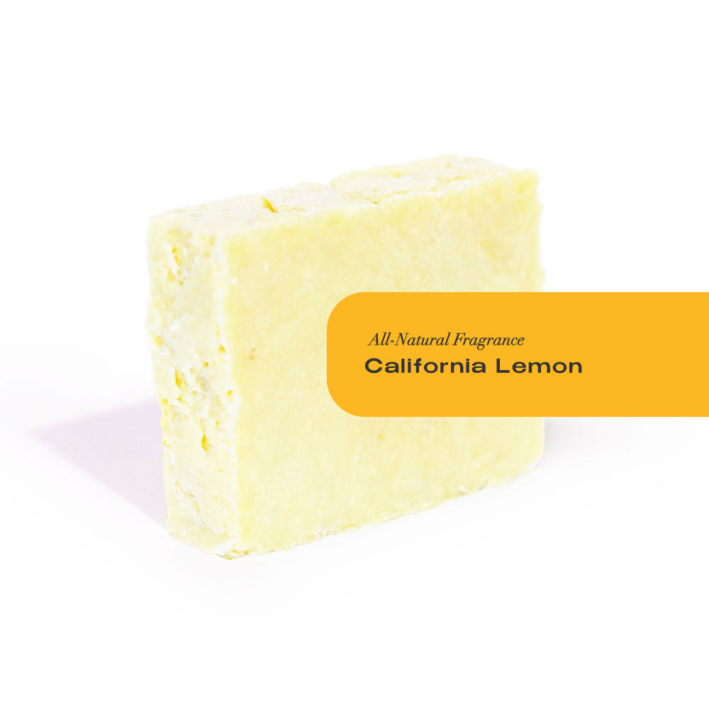 California Lemon Organic Soap - Plant Based Candles - Little Red General Store