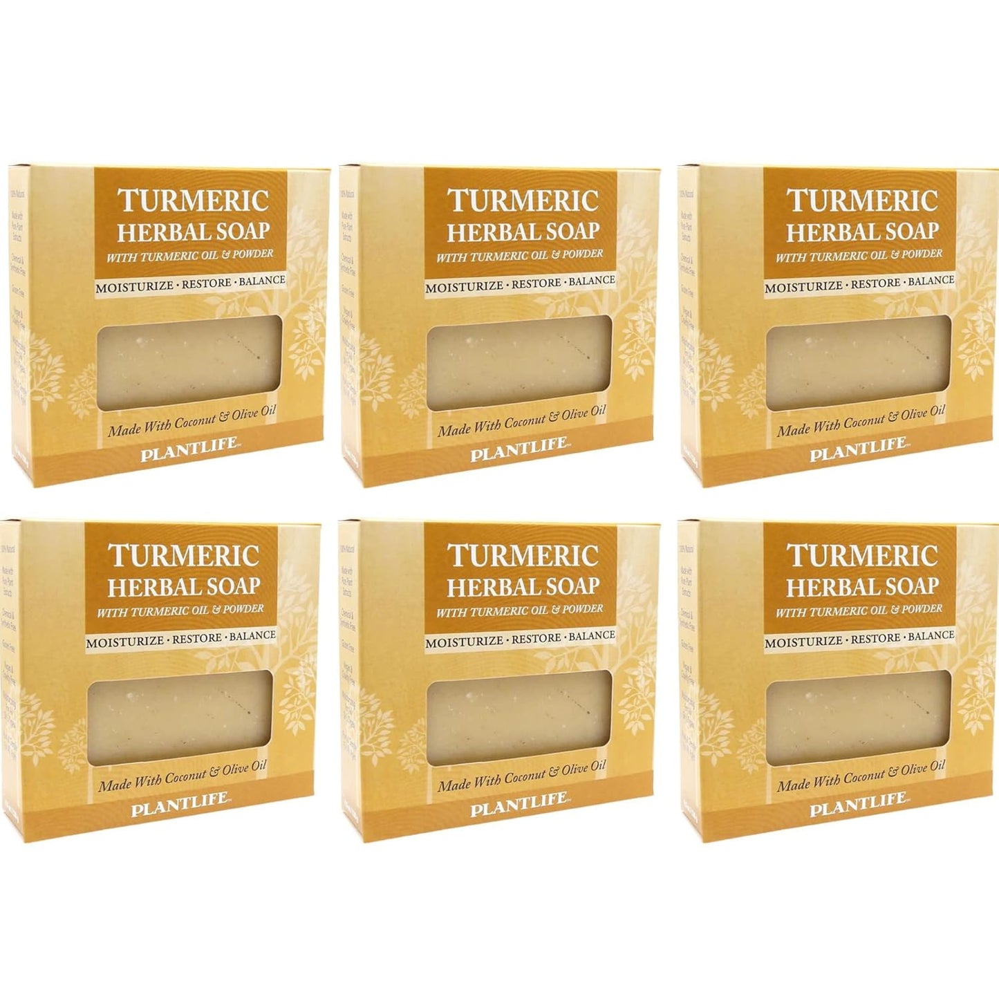 Turmeric Herbal Bar Soap - Plantlife - Little Red General Store