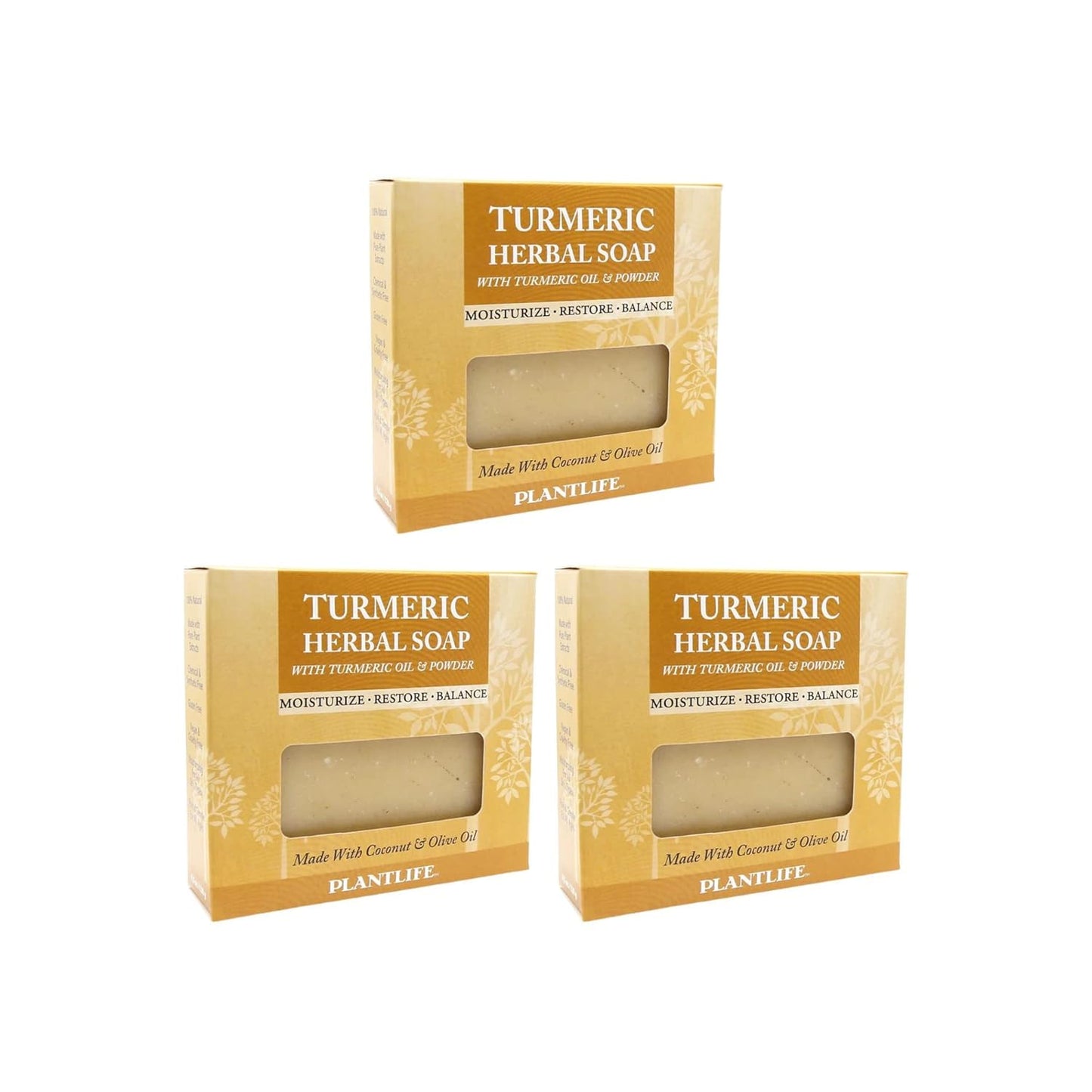 Turmeric Herbal Bar Soap - Plantlife - Little Red General Store