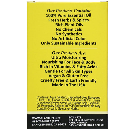 Cassia Clove Travel Size Bar Soap - Plantlife - Little Red General Store