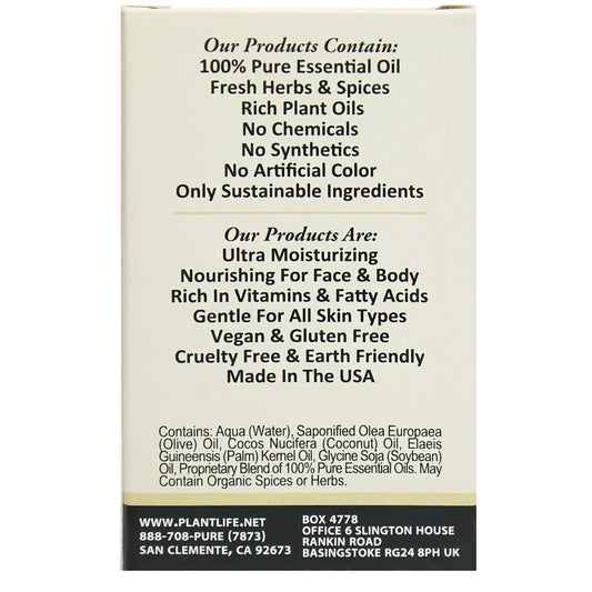 Patchouli Travel Size Bar Soap - Plantlife - Little Red General Store