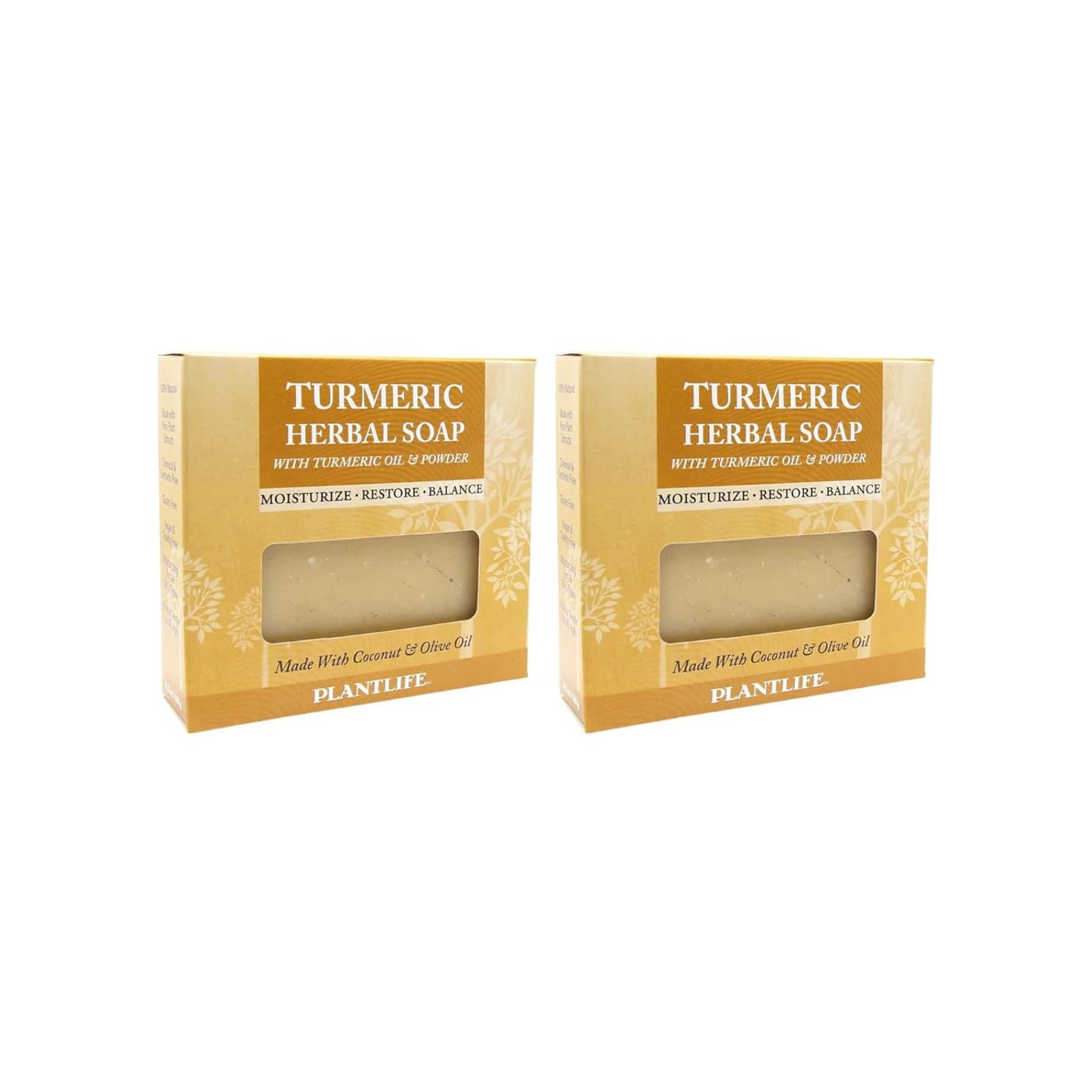 Turmeric Herbal Bar Soap - Plantlife - Little Red General Store
