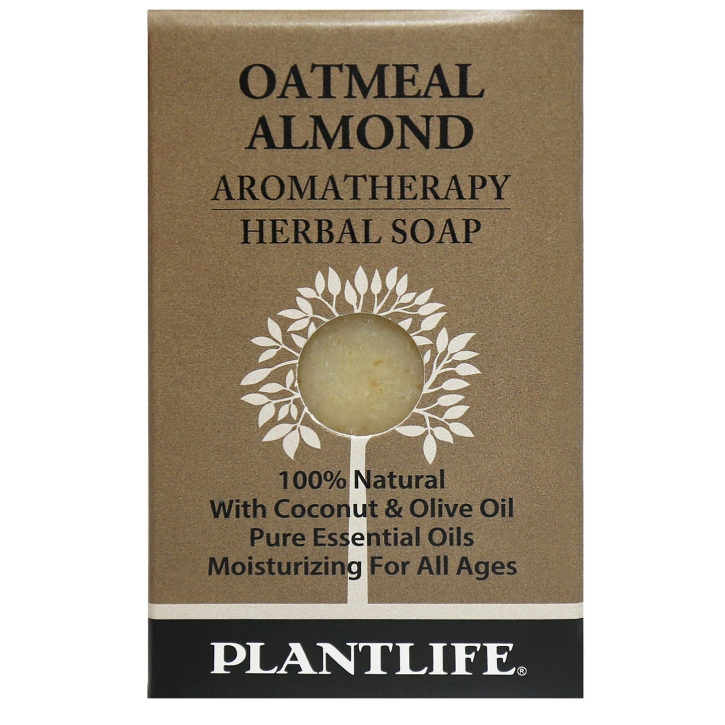 Oatmeal Almond Travel Size Bar Soap - Plantlife - Little Red General Store