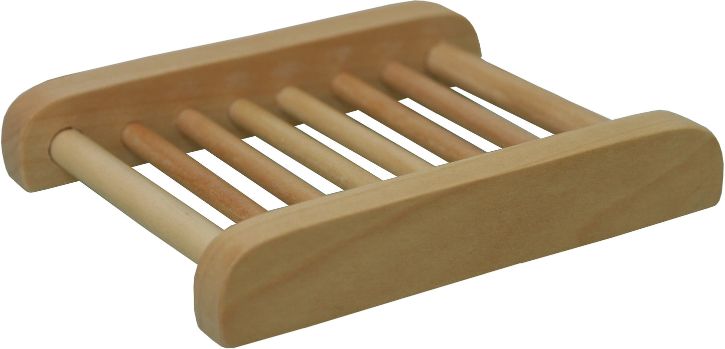 Slated Wood Soap Dish - Plantlife - Little Red General Store