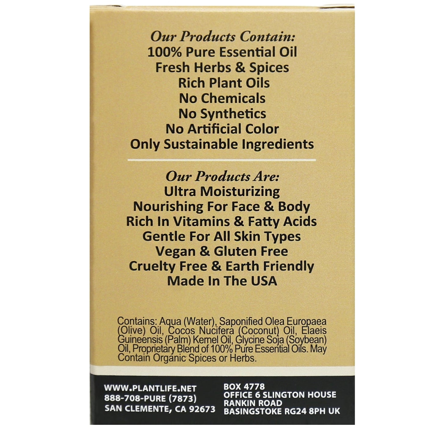 Ambrosia Travel Size Bar Soap - Plantlife - Little Red General Store