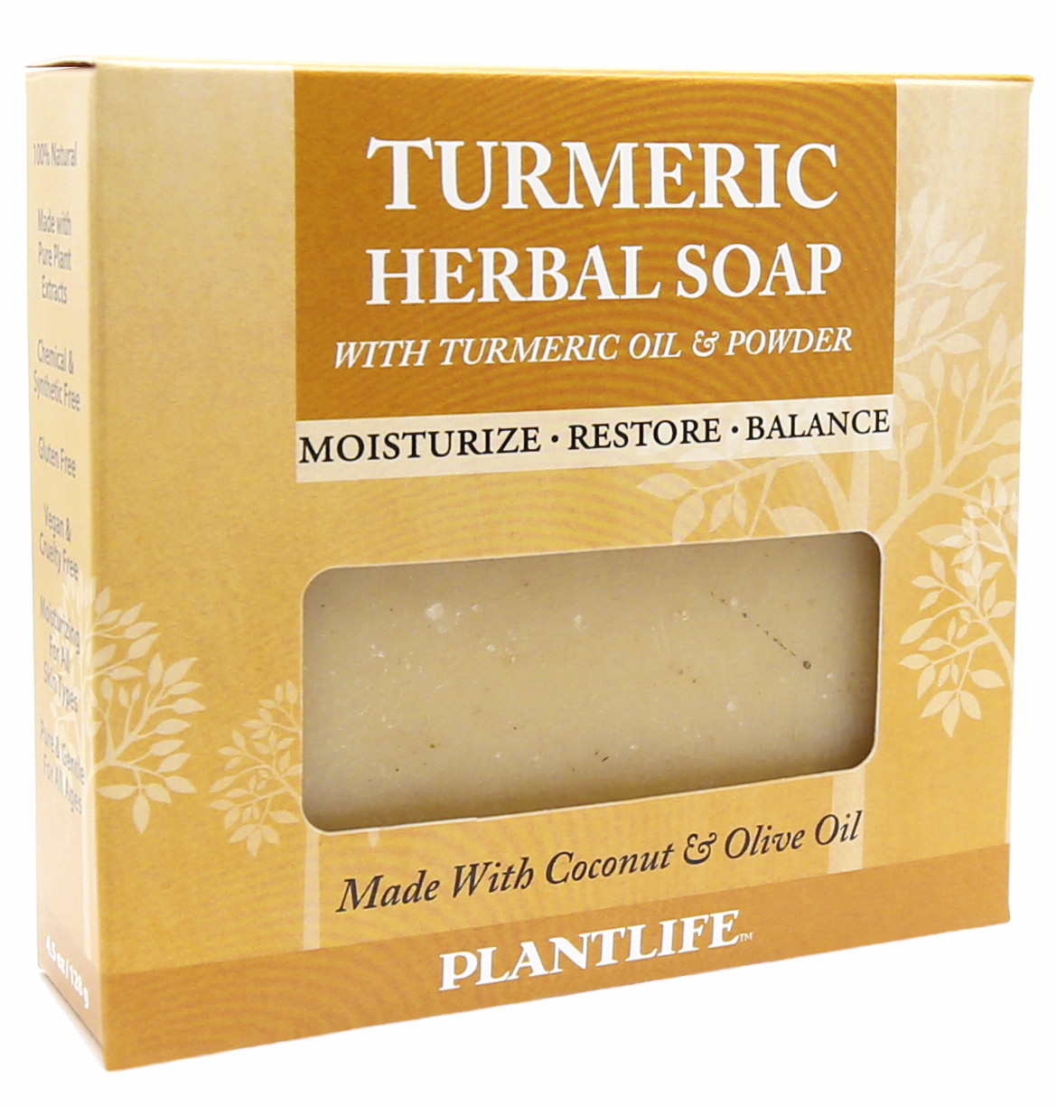 Turmeric Herbal Bar Soap - Plantlife - Little Red General Store