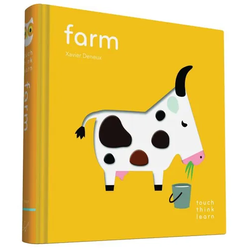Touchthinklearn: Farm: (Childrens Books Ages 1-3, Interactive Books for Toddlers, Board Books for Toddlers)