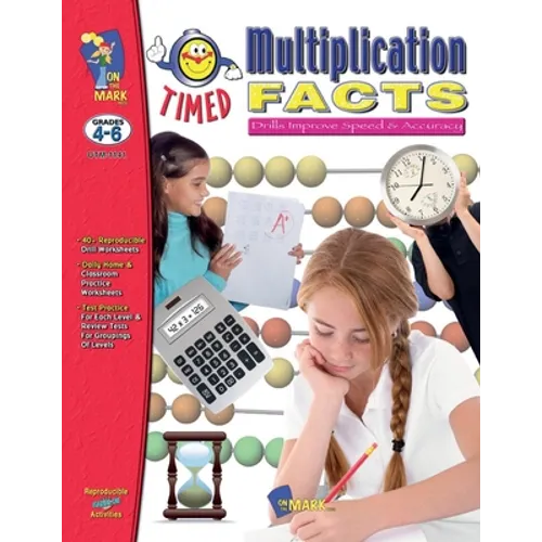 Timed Multiplication Drill Facts Grades 4-6