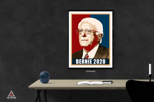 Bernie Sanders Poster 2020 Wall Art Print (18"x24") - PostersRUs.com - Little Red General Store
