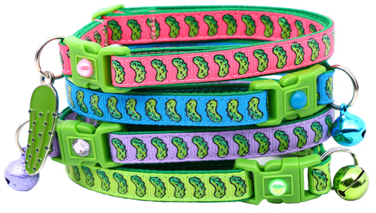 Pickles Breakaway Cat Collar - Pugs2Persians - Little Red General Store