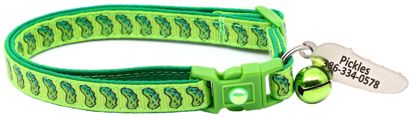 Pickles Breakaway Cat Collar - Pugs2Persians - Little Red General Store