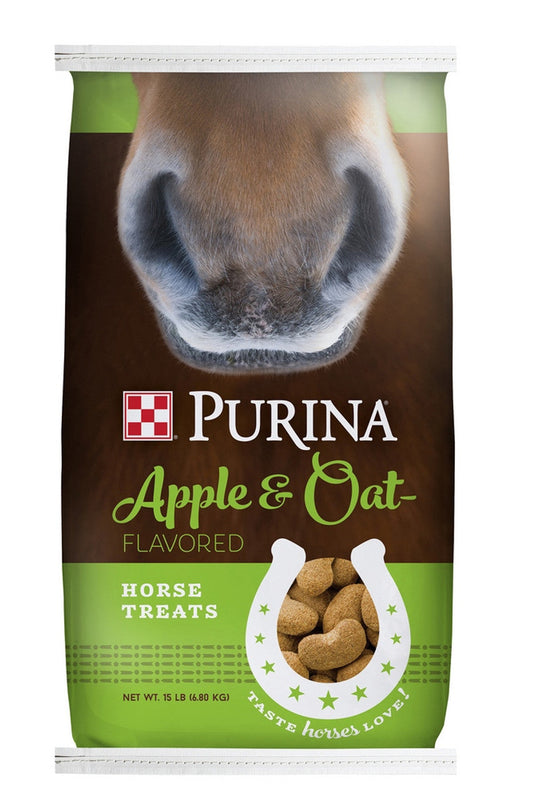 HORSE TREATS: APPLE & OATS 15#