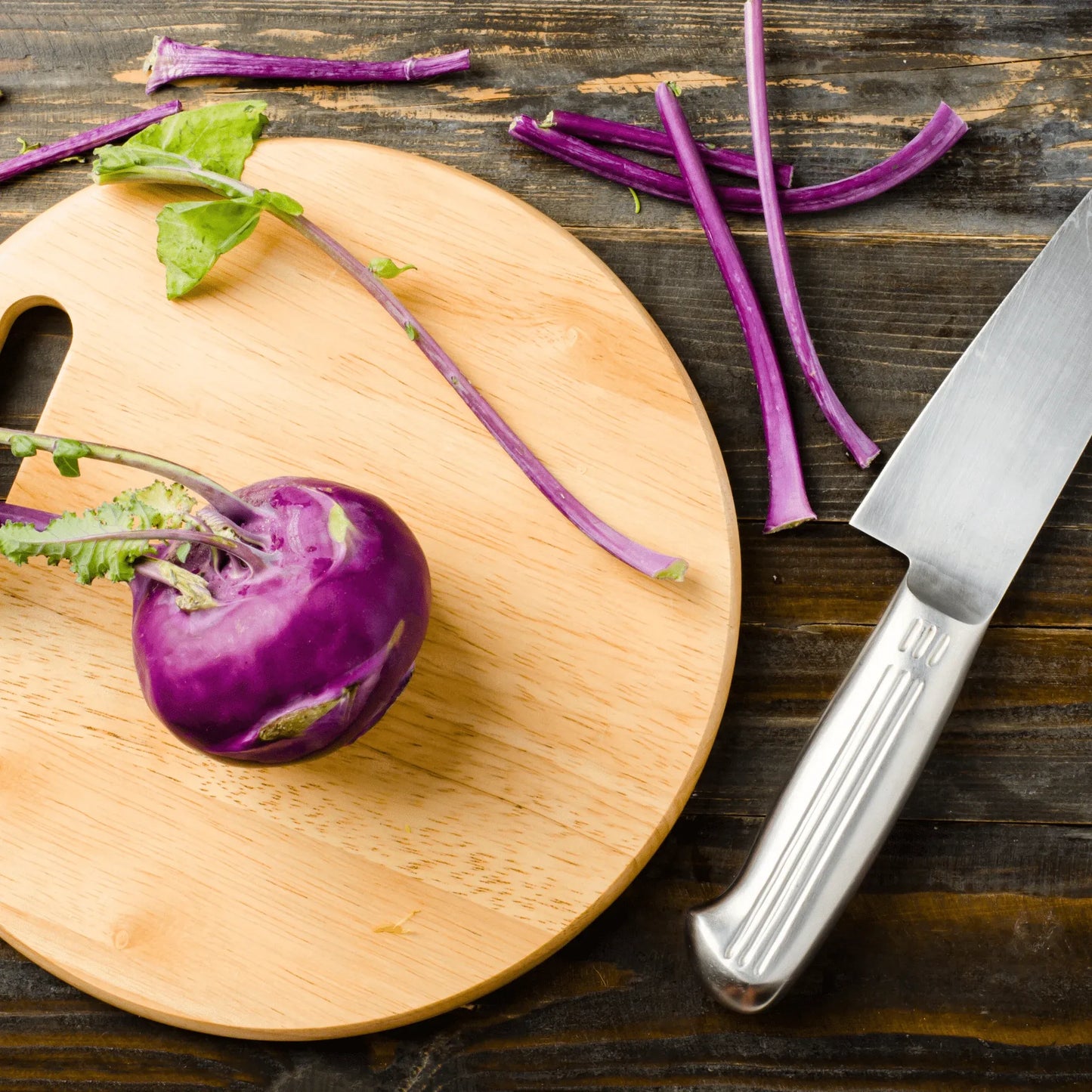 Purple Vienna Kohlrabi – 100 Seeds