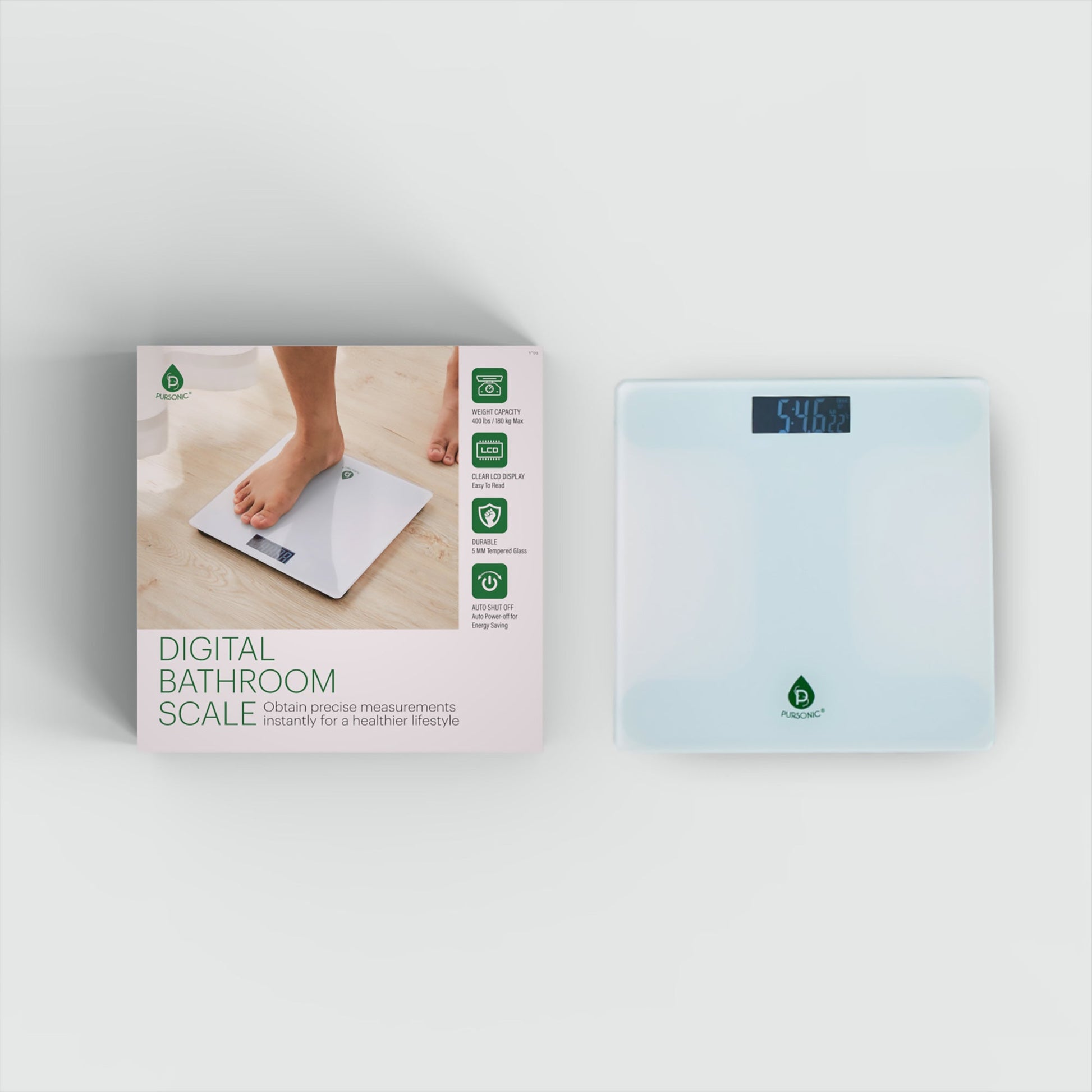 Bathroom Digital Scale - Pursonic - Little Red General Store