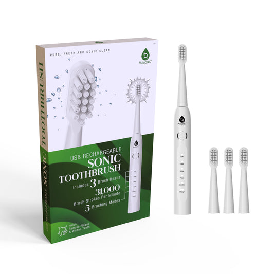 USB Rechargeable Electric Toothbrush - Pursonic - Little Red General Store