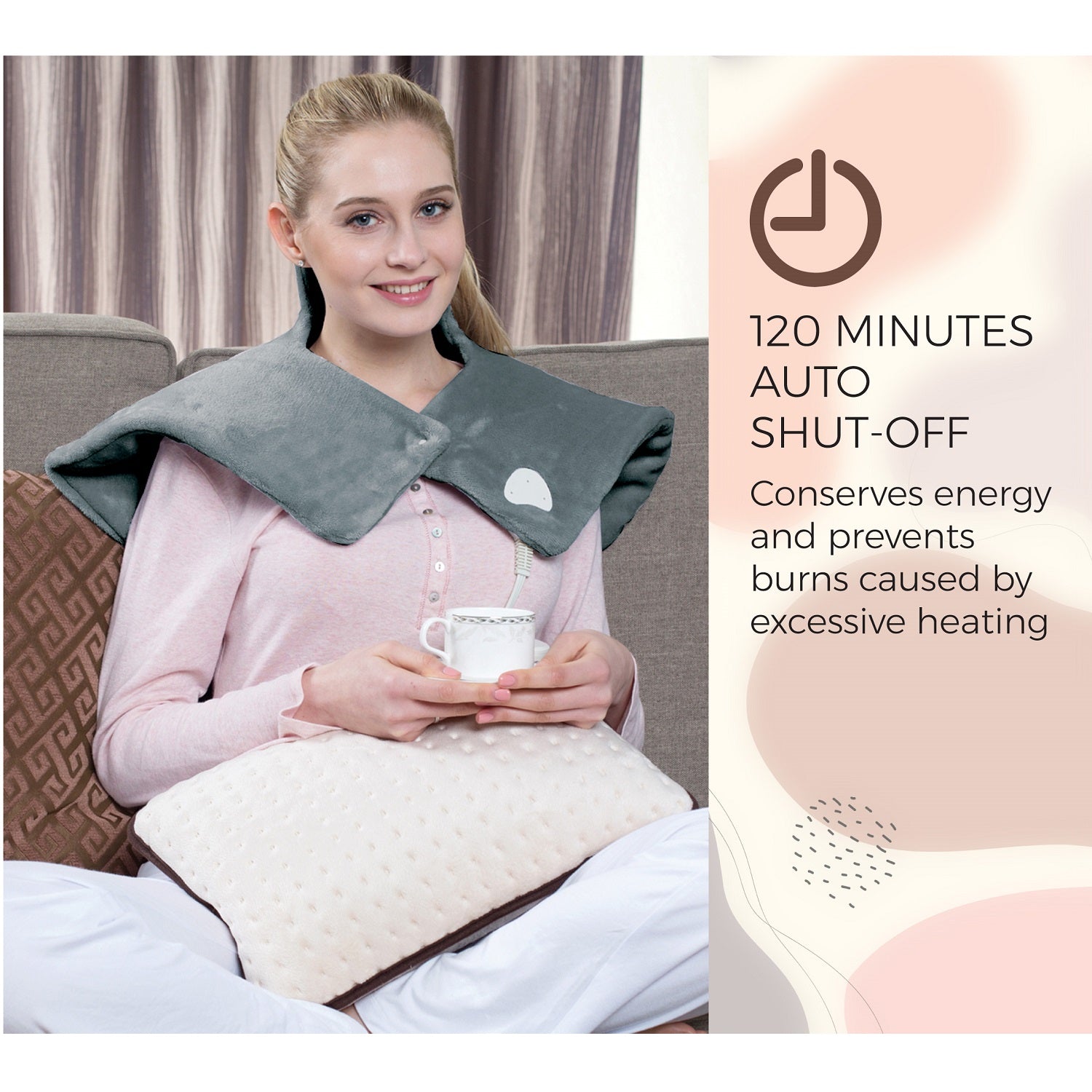 Electric Neck & Shoulder Heating Pad - Pursonic - Little Red General Store