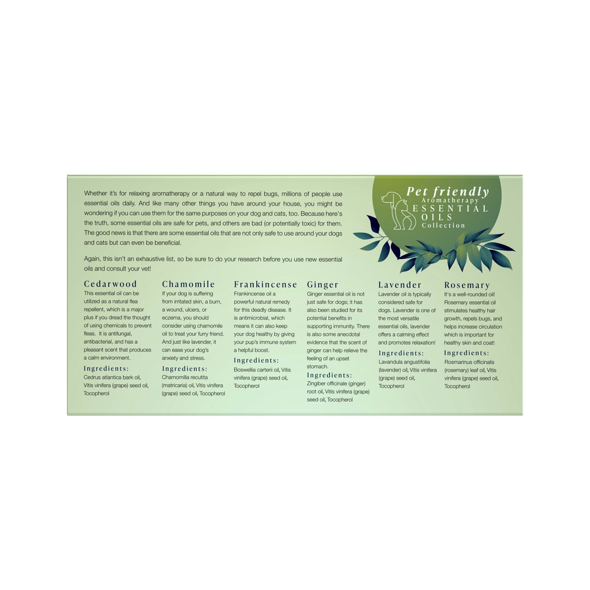 Pet Friendly 6 Pack Aromatherapy Collection - Pursonic - Little Red General Store