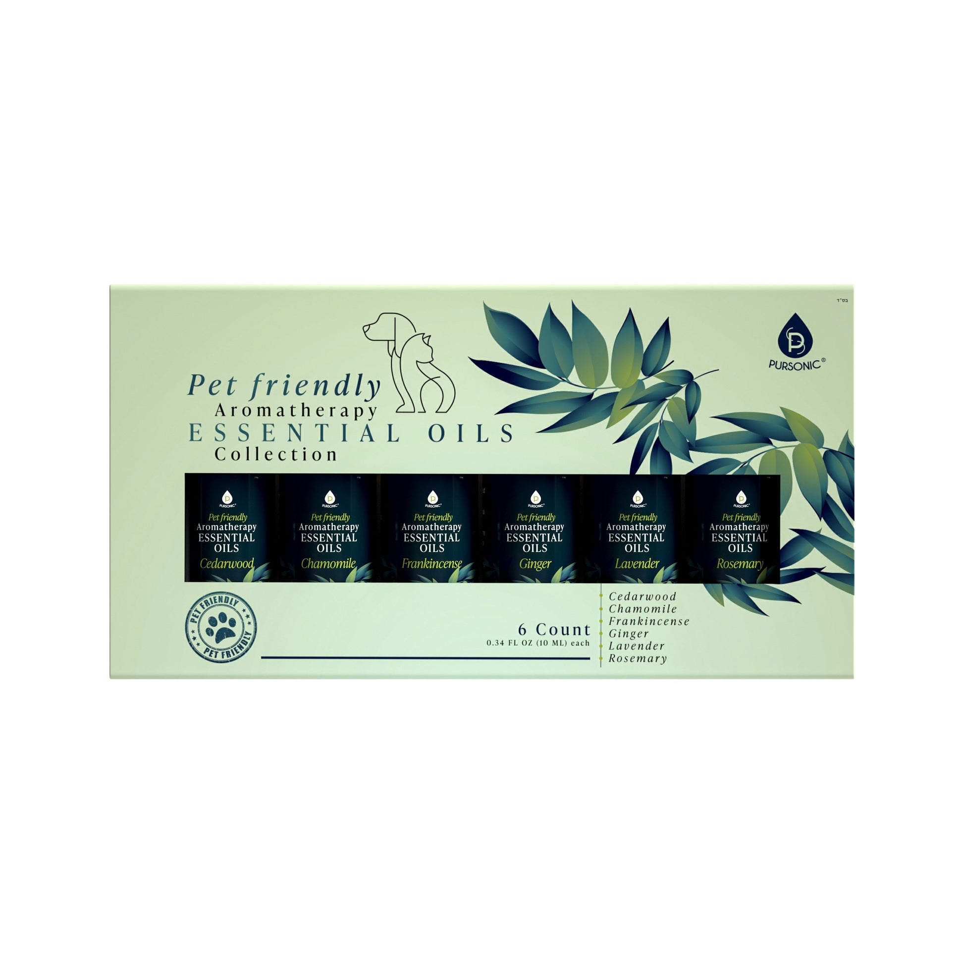 Pet Friendly 6 Pack Aromatherapy Collection - Pursonic - Little Red General Store