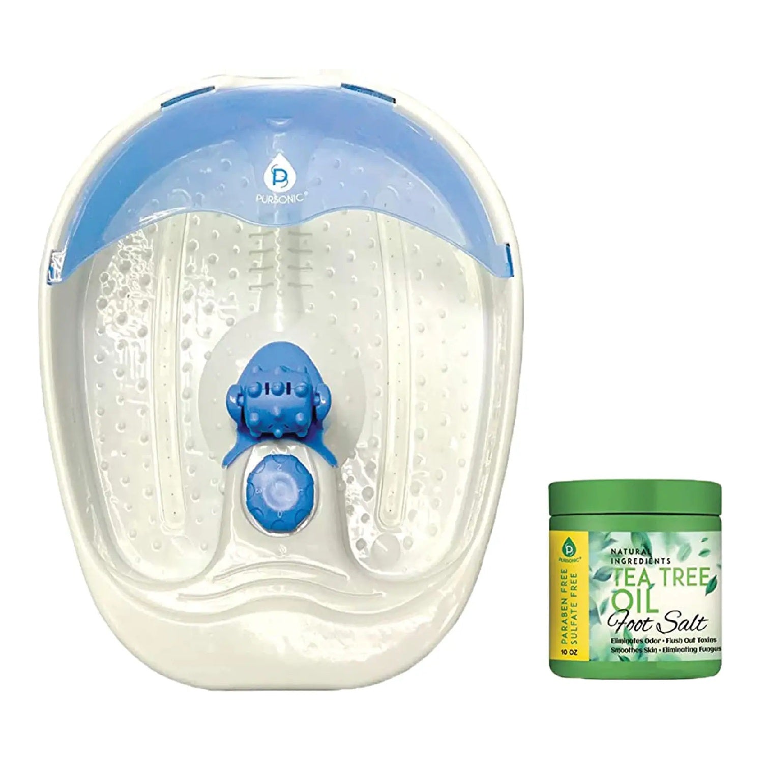 Foot Spa Massager with Tea Tree Oil Foot Salt Scrub (Warming Function) - Pursonic - Little Red General Store
