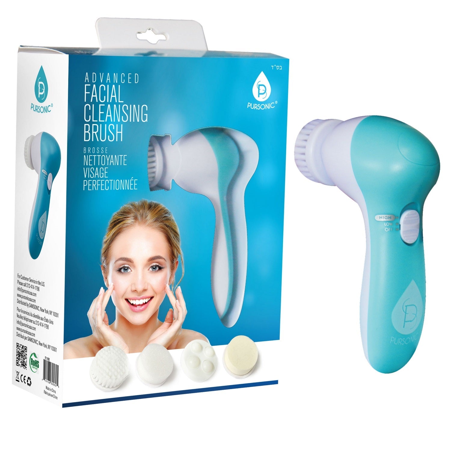Advanced Facial Cleansing Brush - Pursonic - Little Red General Store
