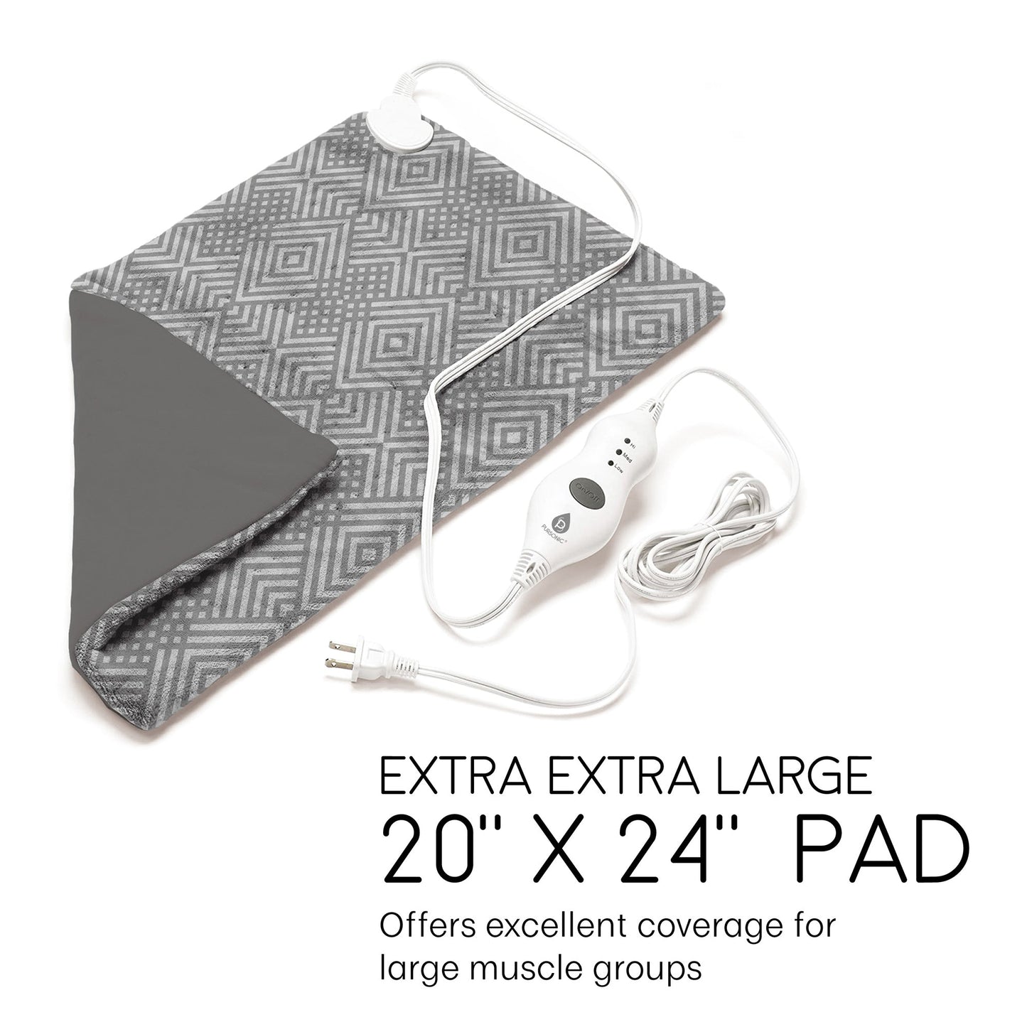 Extra Extra Large Electric Heating Pad - Pursonic - Little Red General Store